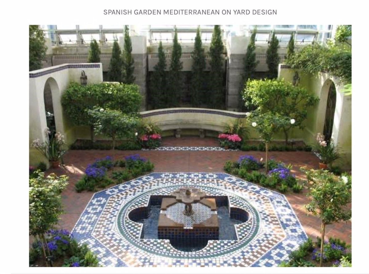 Испанско мавританский стиль садов