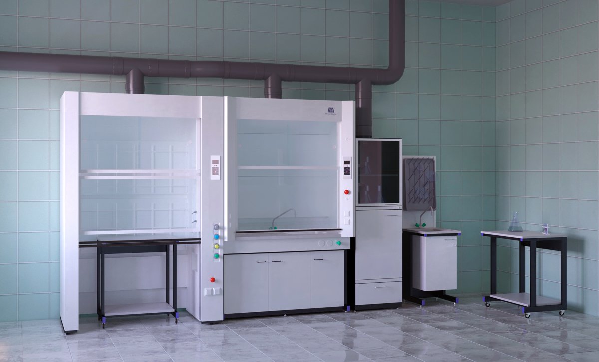 Сушильно-вытяжной шкаф для физиотерапии