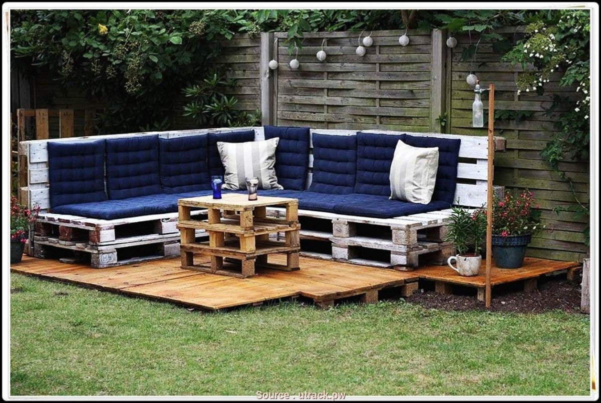 Уличная мебель из паллет