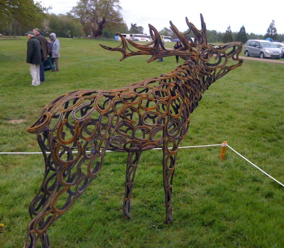 Фигуры из металла для сада