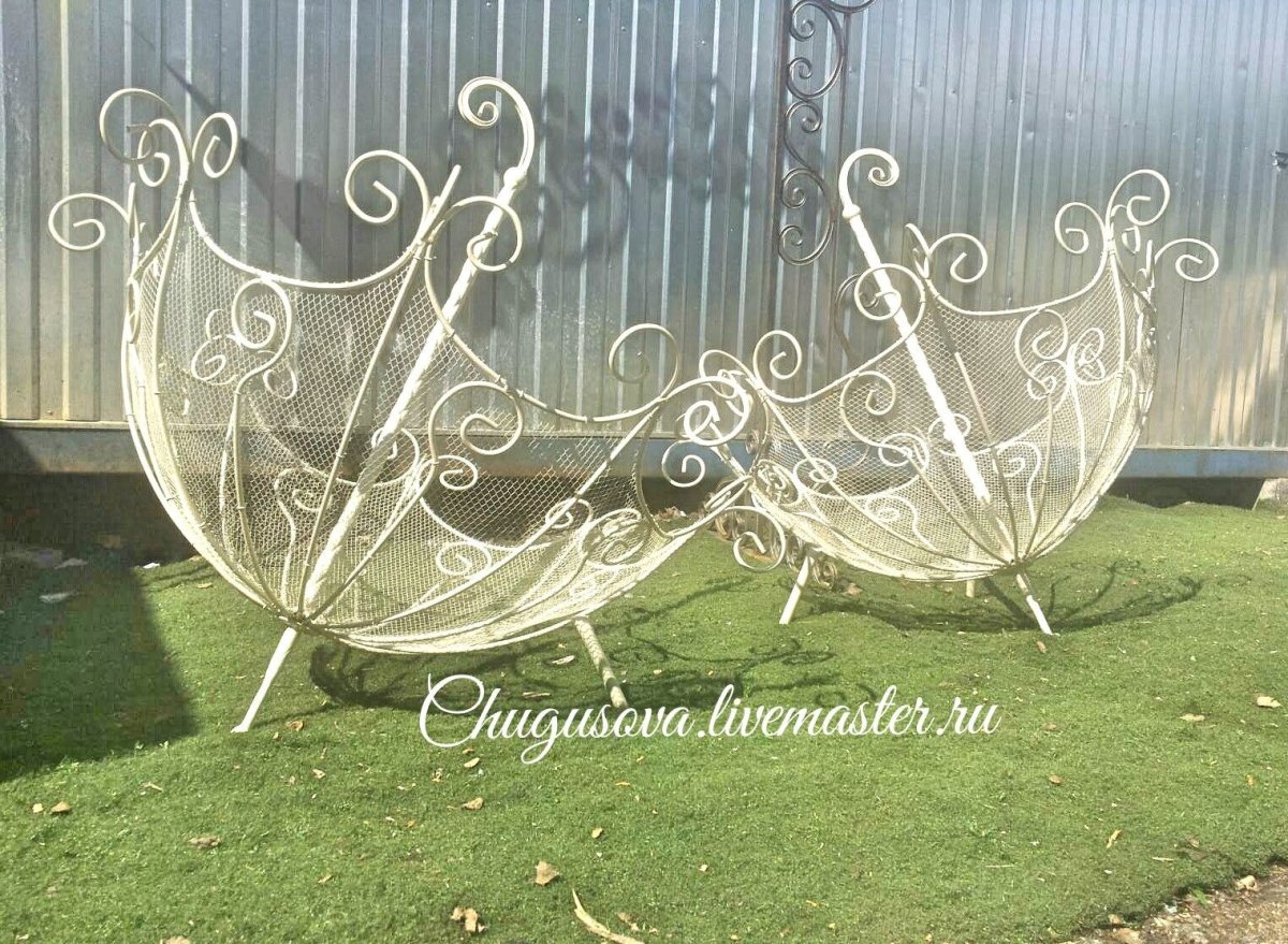 Кованый зонтик