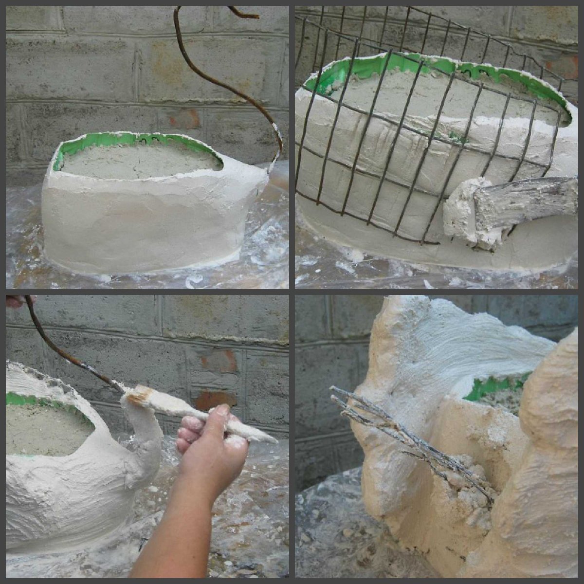 Фигуры из цемента своими руками