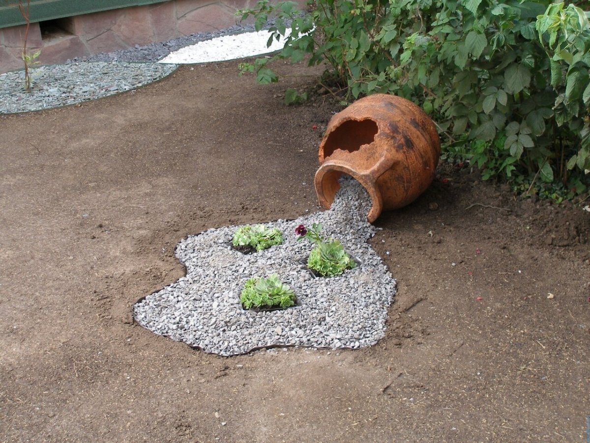 Кувшины в ландшафте