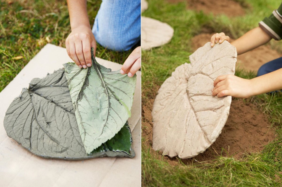 Цементные дорожки на даче