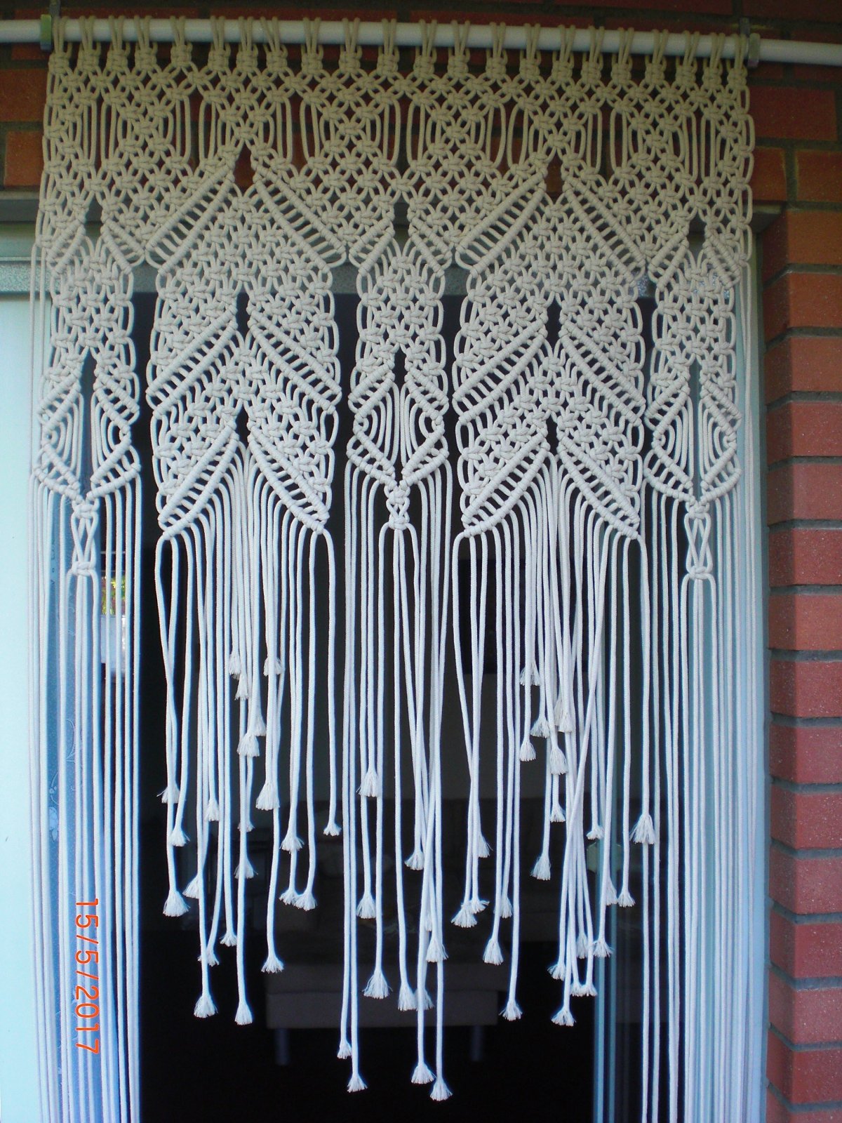 Макраме шторы на окна кухонные