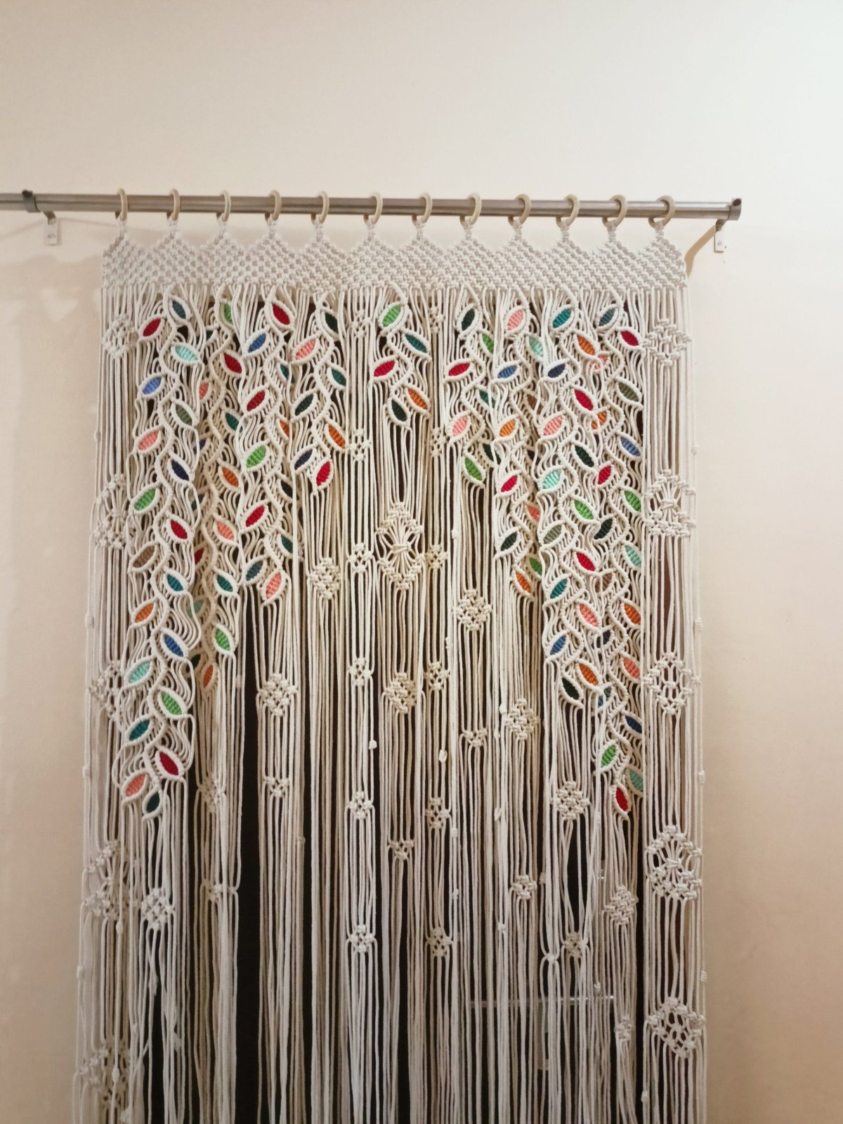 Макраме на дверной проем