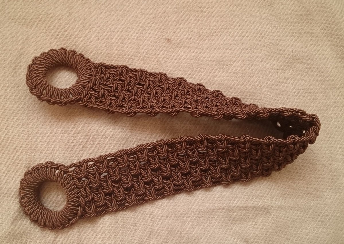 Подхваты для штор макраме