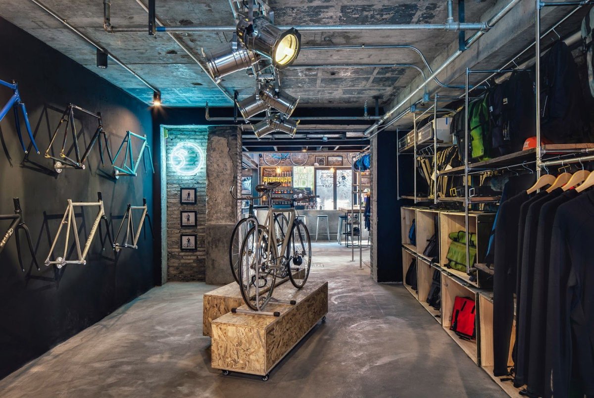Магазин в стиле лофт