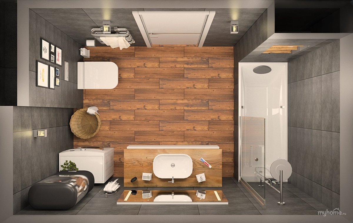 Современный дизайн туалета