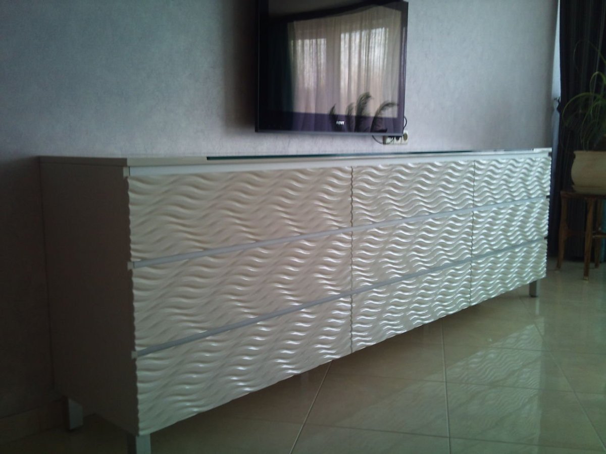 Тумба с 3д фасадами