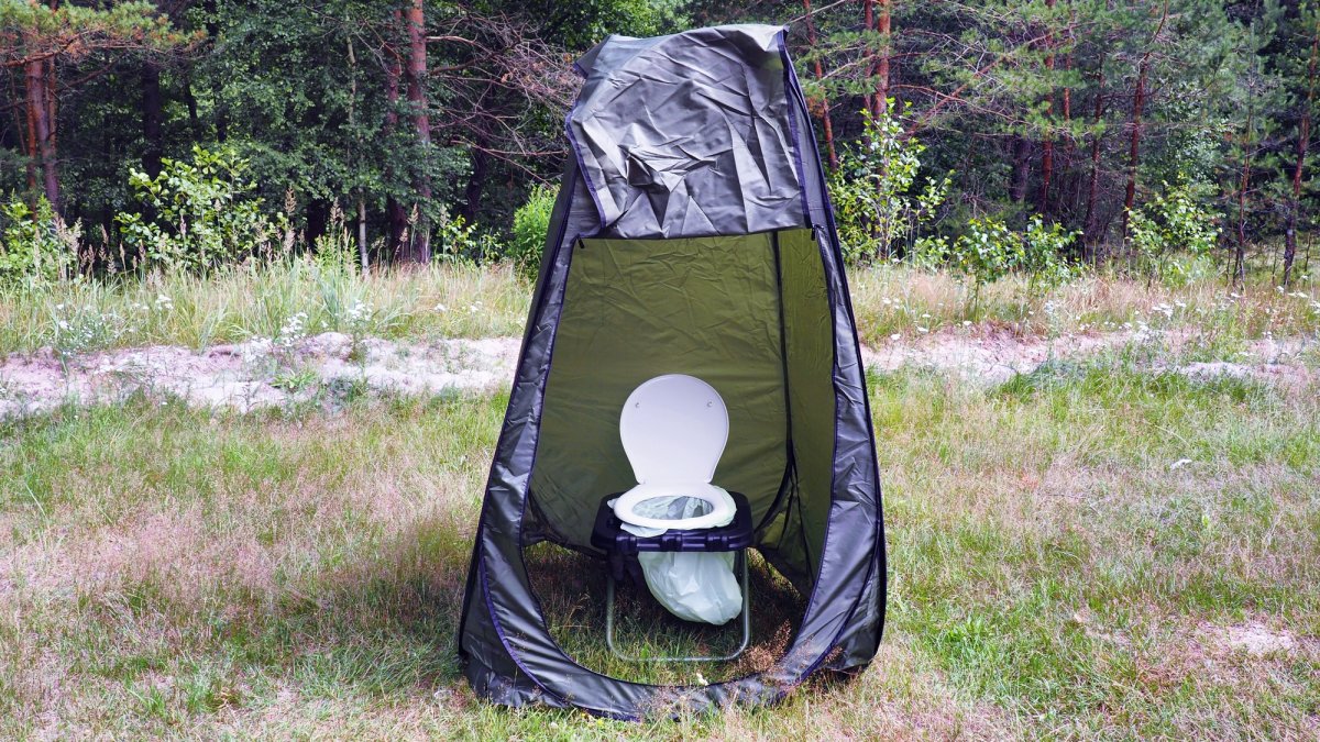 Походный туалет складной