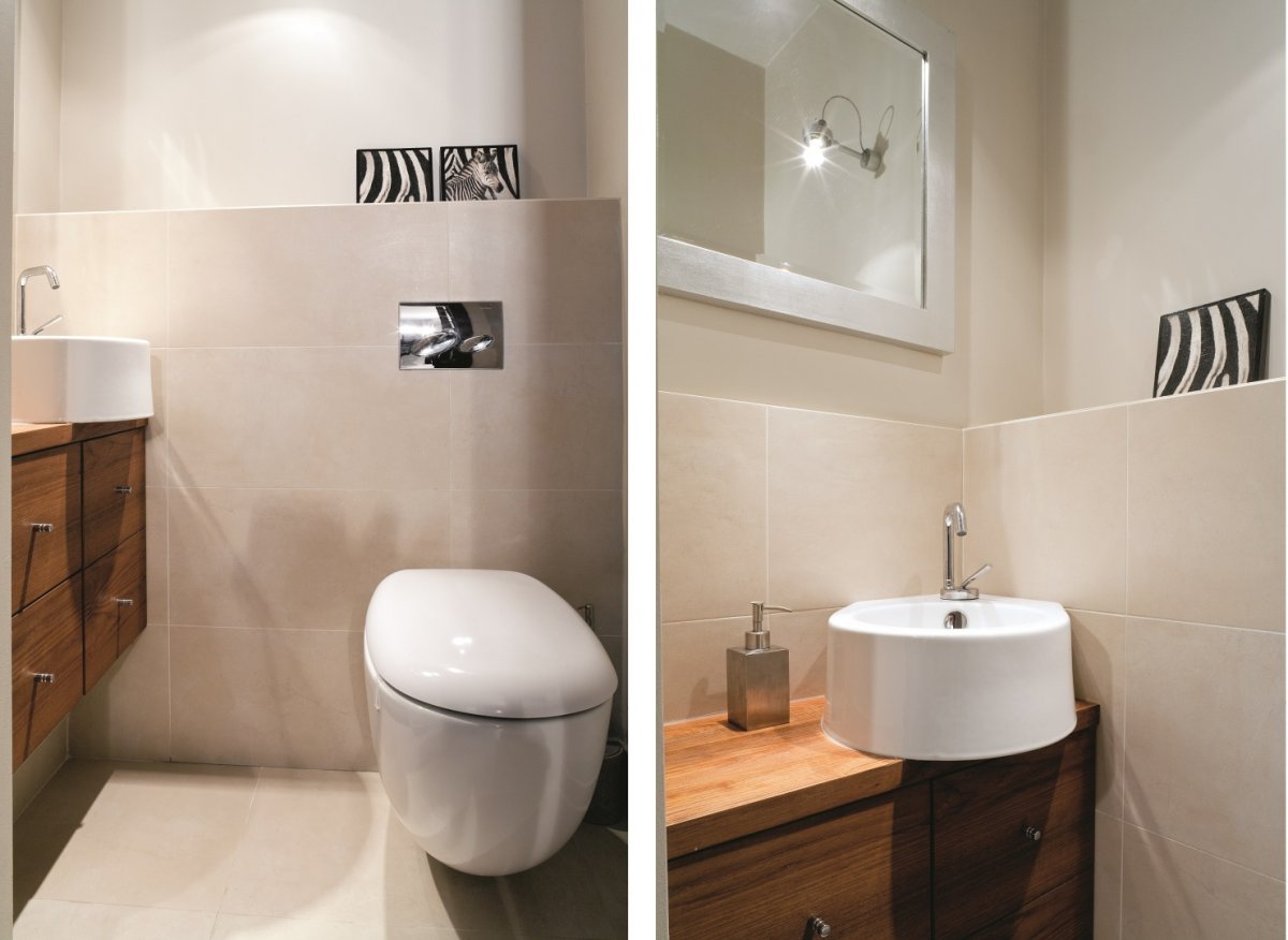 Раковина в туалет