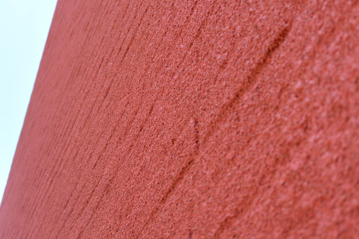 Напыляемая пробка для фасада