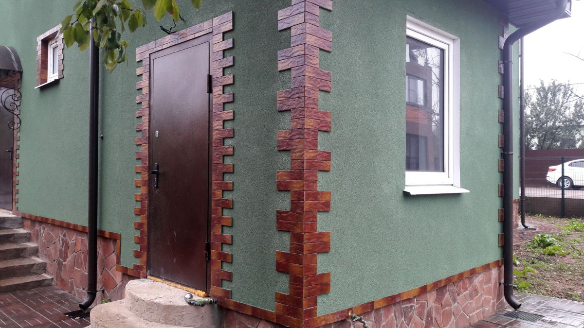 Жидкая пробка для фасада