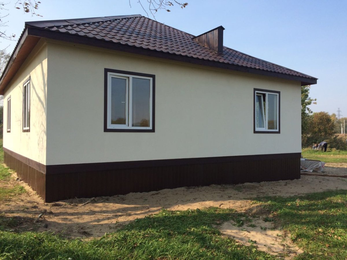 Напыляемая пробка для фасада