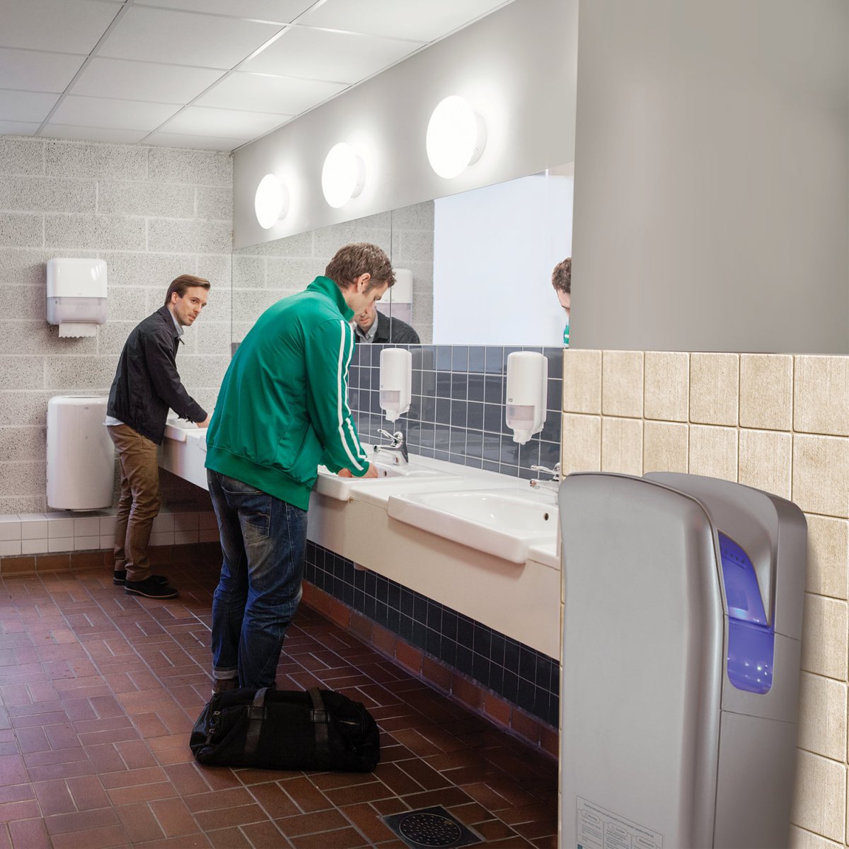 Электросушилки для рук для общественных туалетов