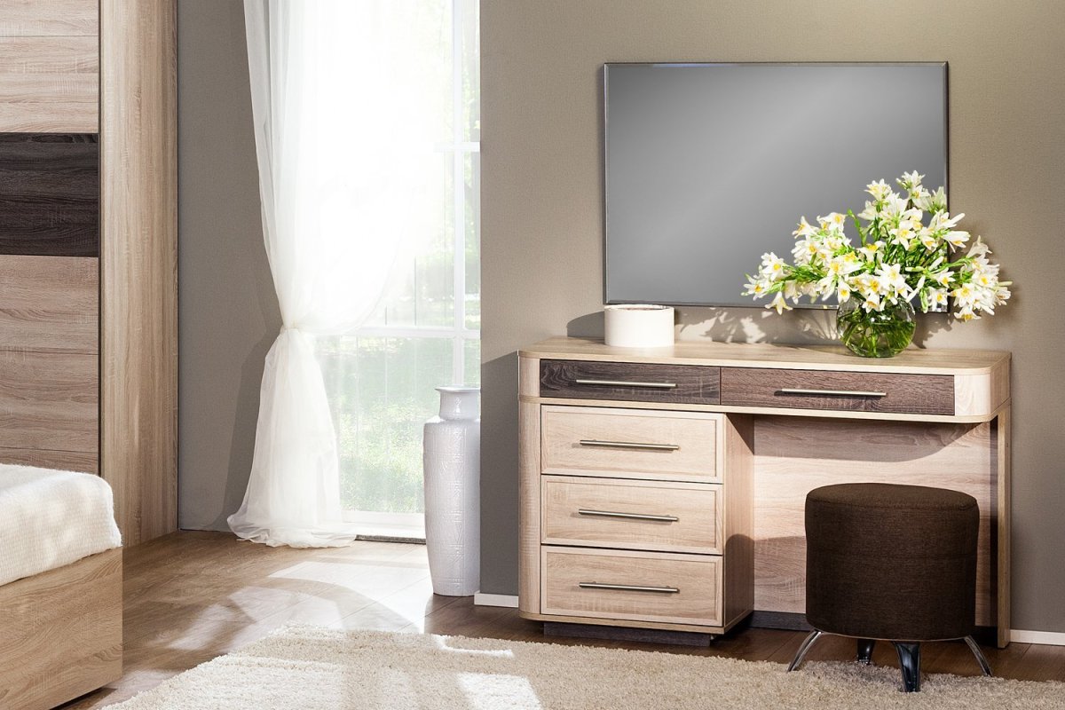 Комод с зеркалом хофф