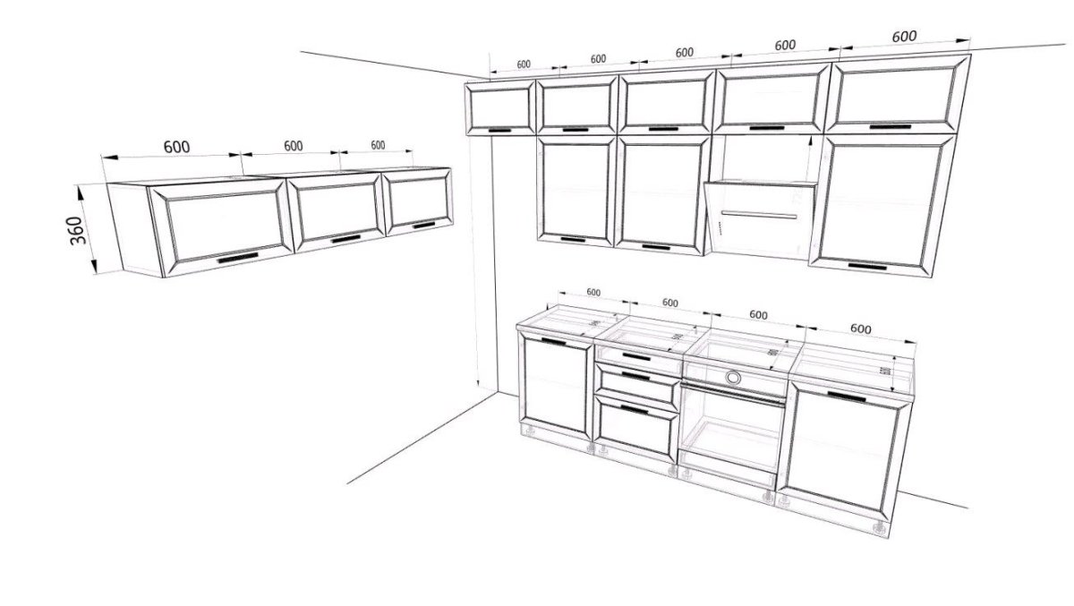 Стеновая панель для кухни схема 4 мм