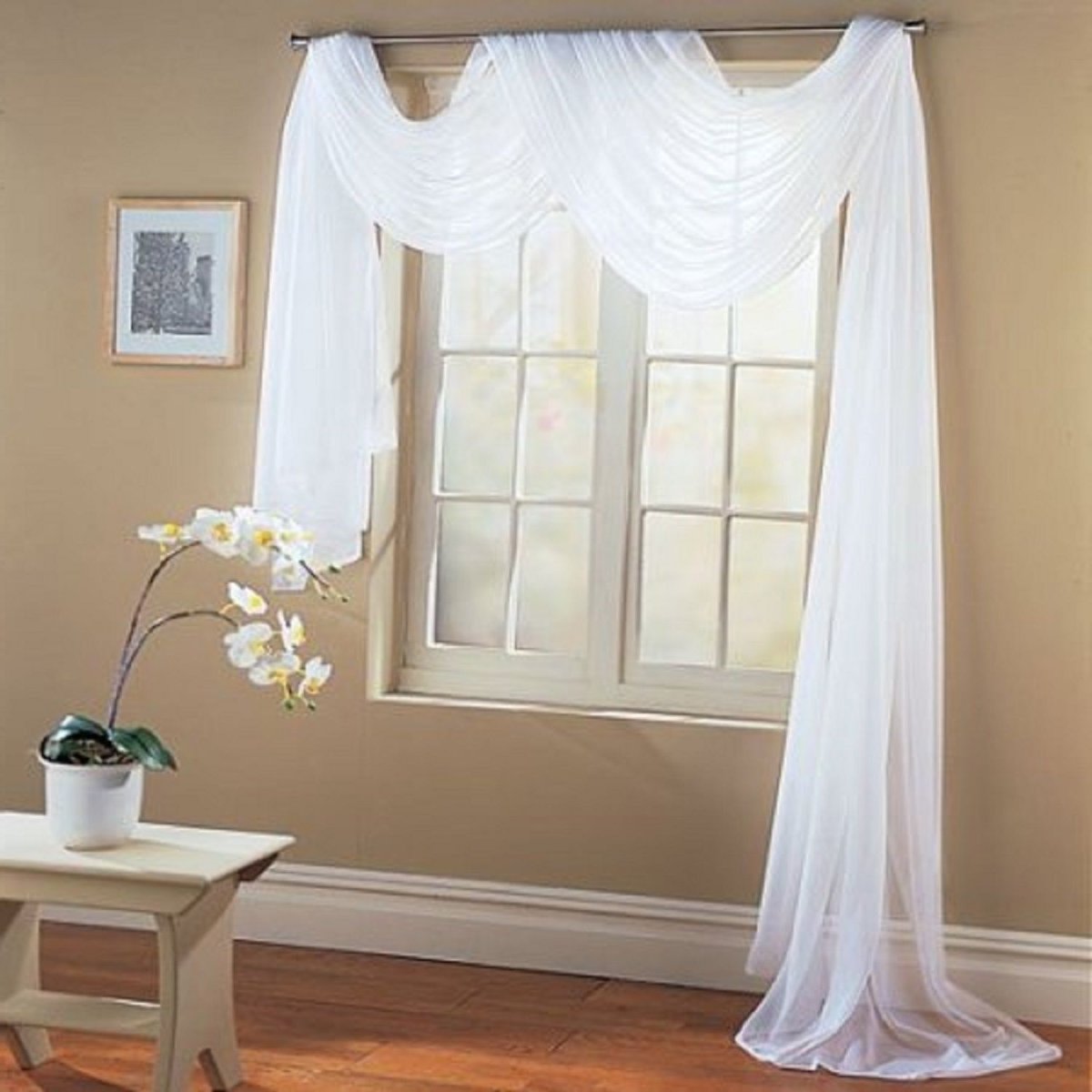 Тюль на окне
