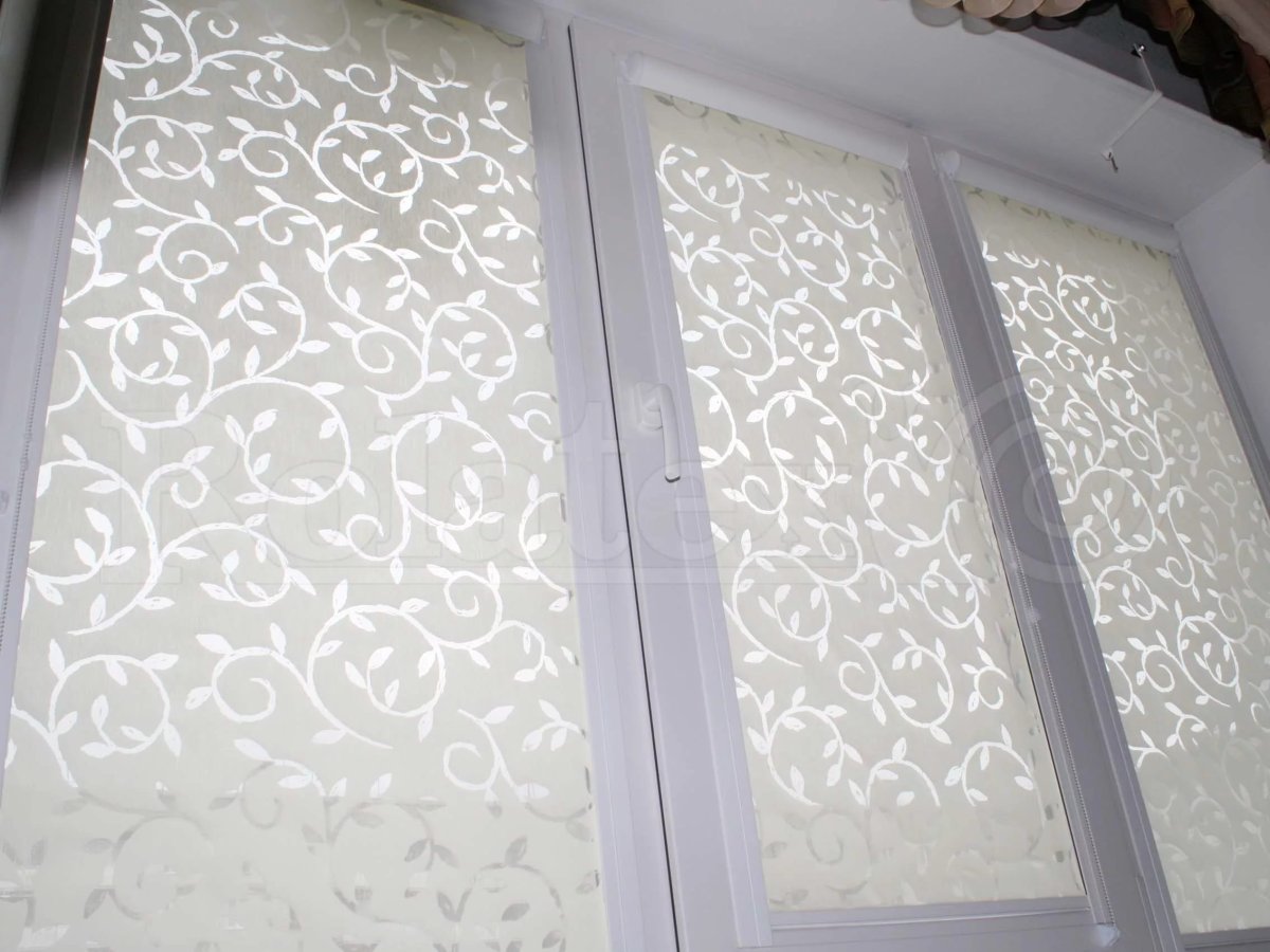 Жалюзи на окна рулонные