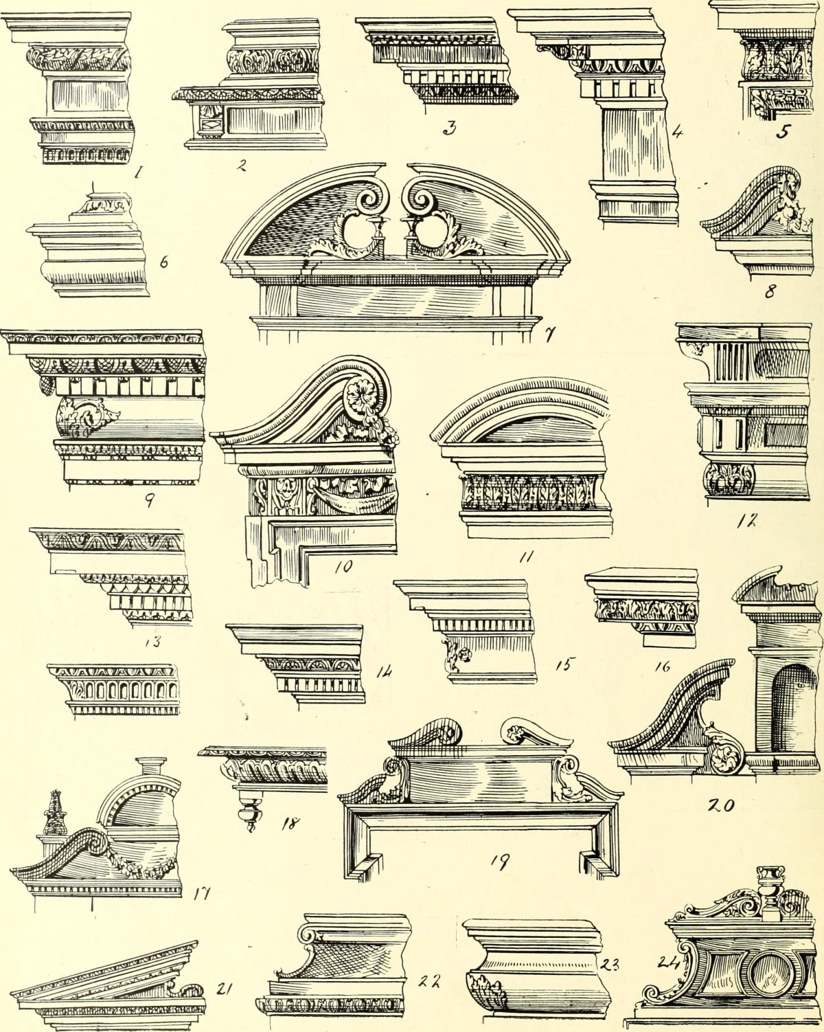 Картуш в архитектуре