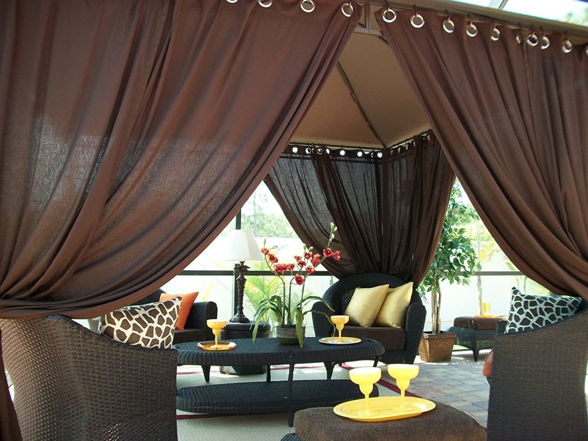 Шторы для беседки уличные