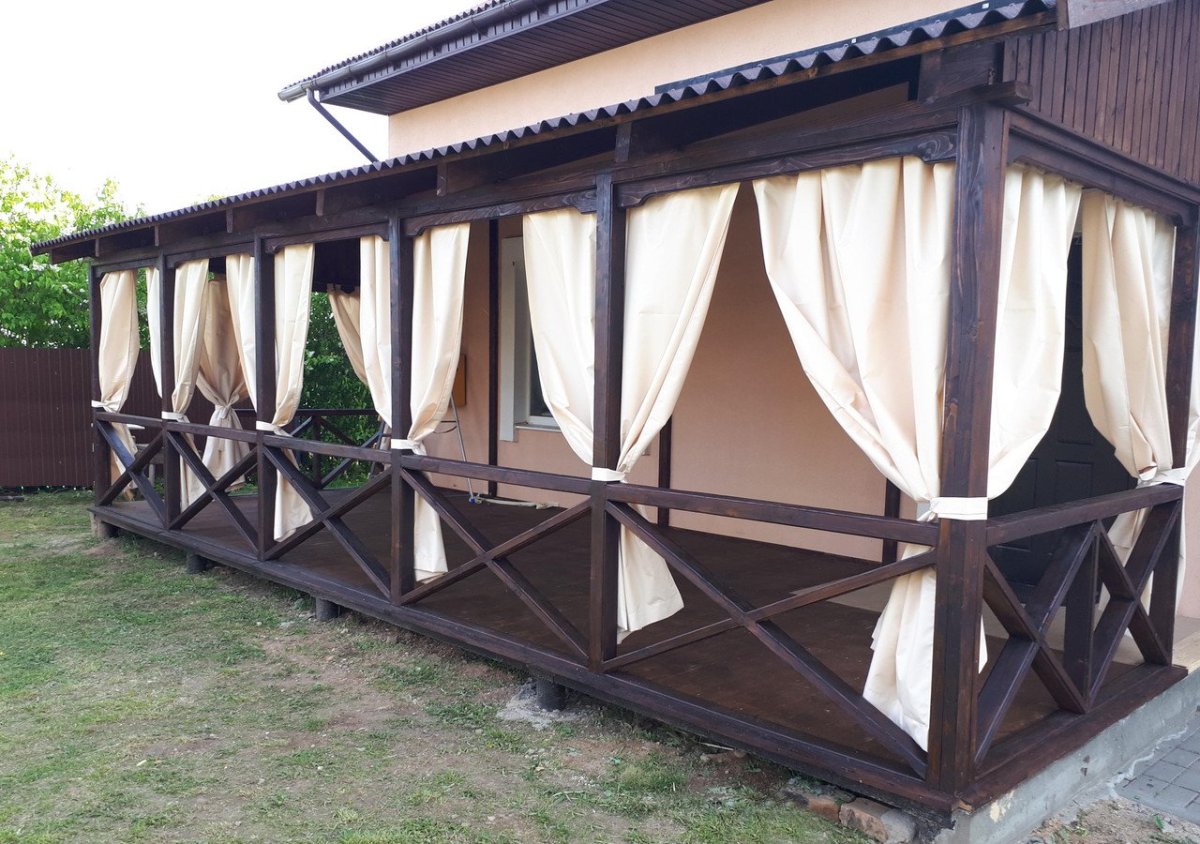 Ткань для беседки