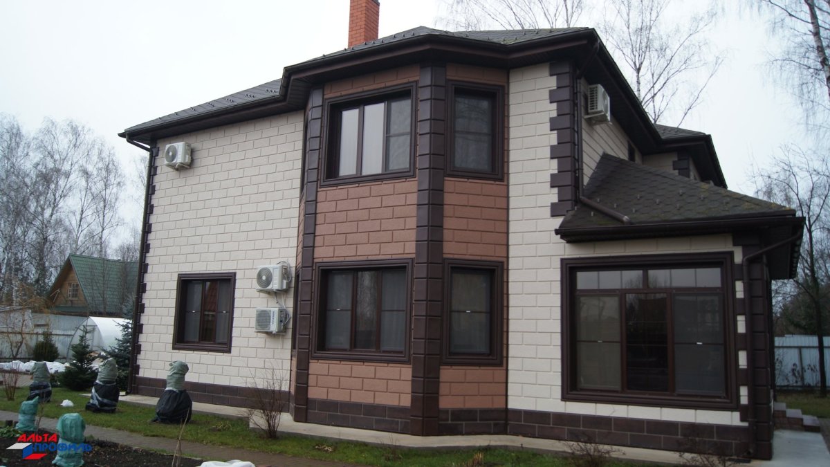 Фасадные панели Альта профиль Неаполитанский камень