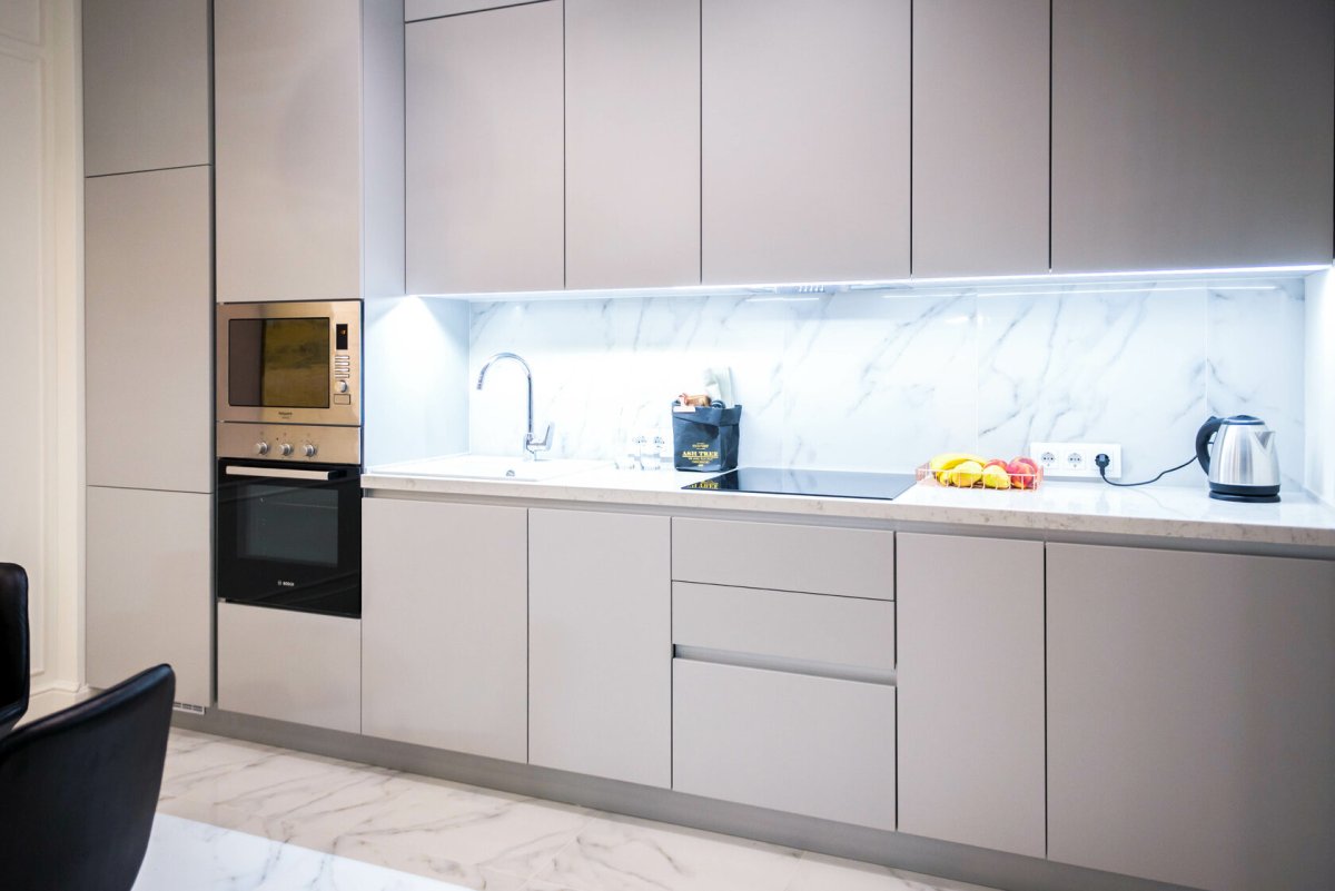 Кухня без ручек