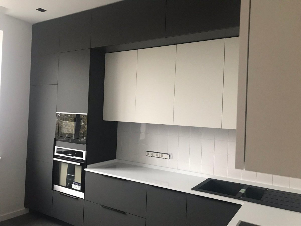 AGT 726 Soft Touch Storm Grey кухня