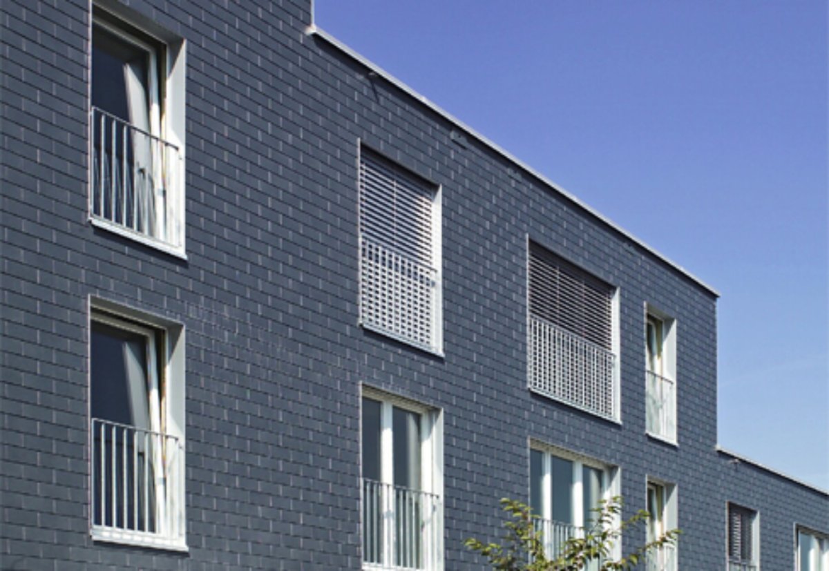 Плоский шифер фасадный