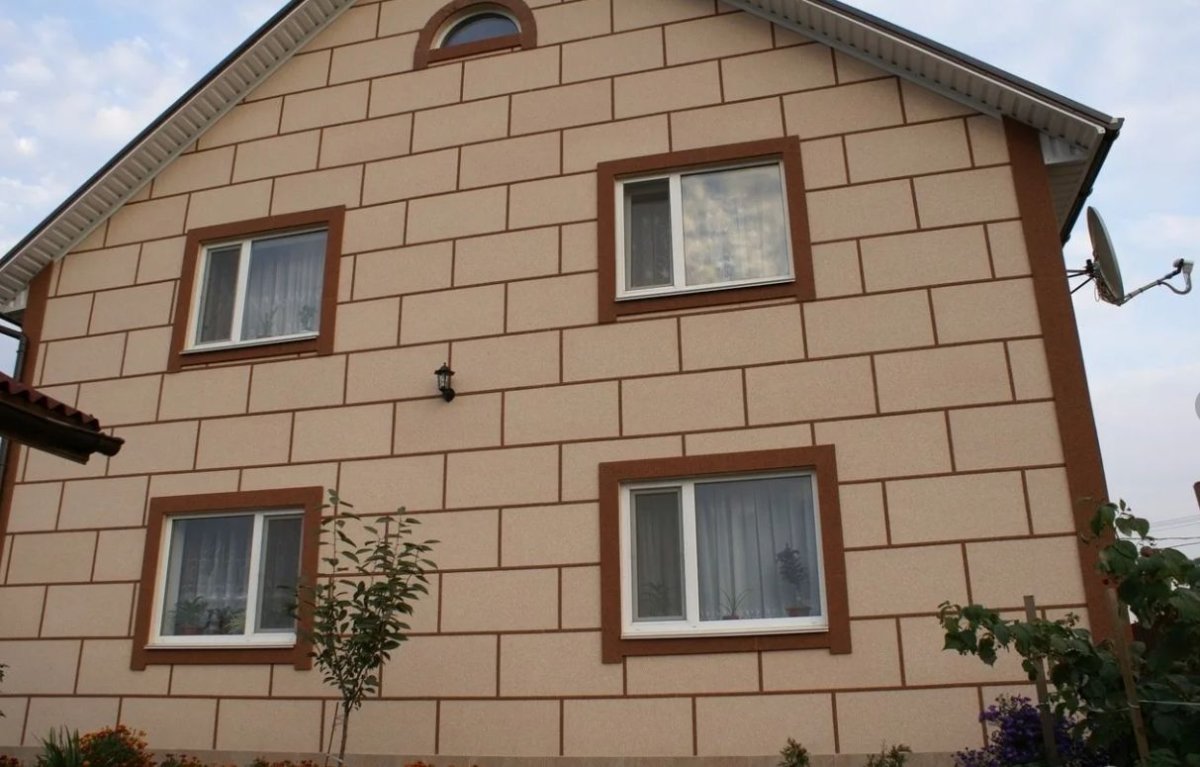 Фасадные панели с пенопластом