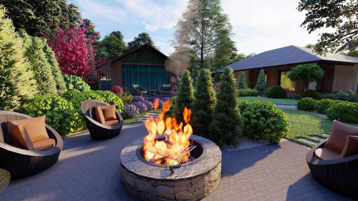 Ландшафтный дизайн дачного участка