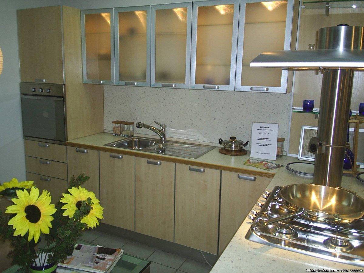 Алюминиевые фасады для кухни