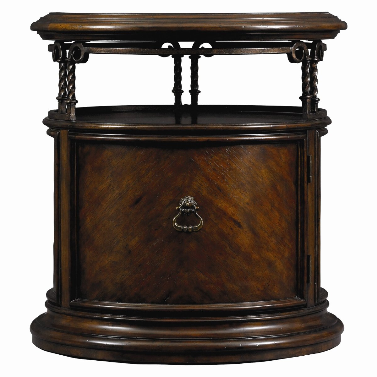 Овальная тумба