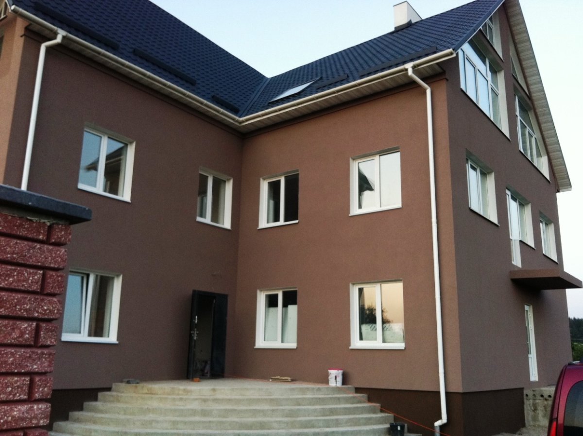 Штукатурка фасада