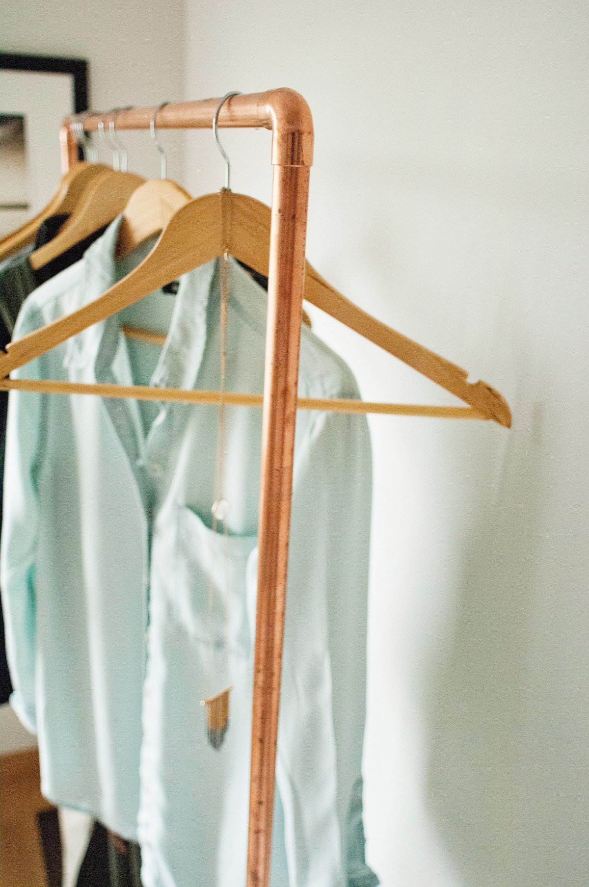 Самодельная вешалка для одежды