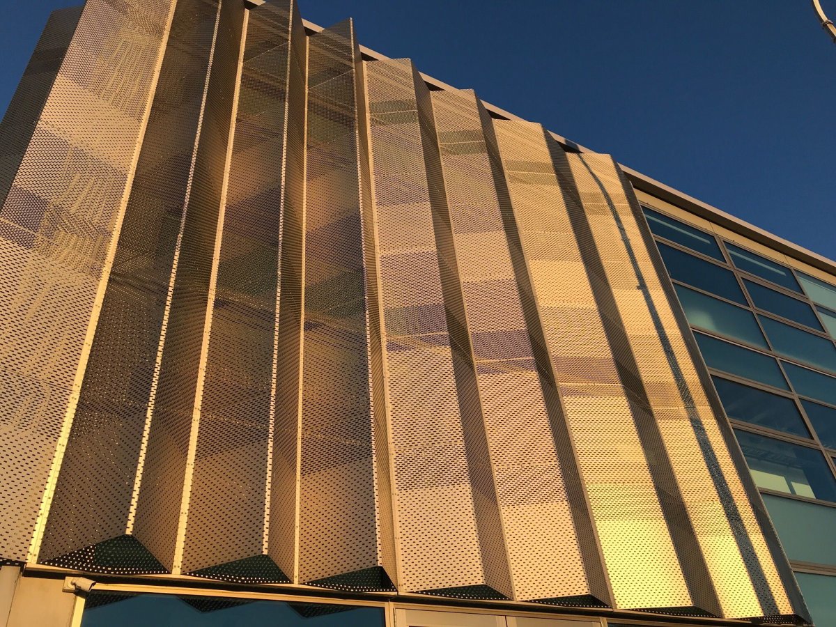 Perforated Metal facade Panel
