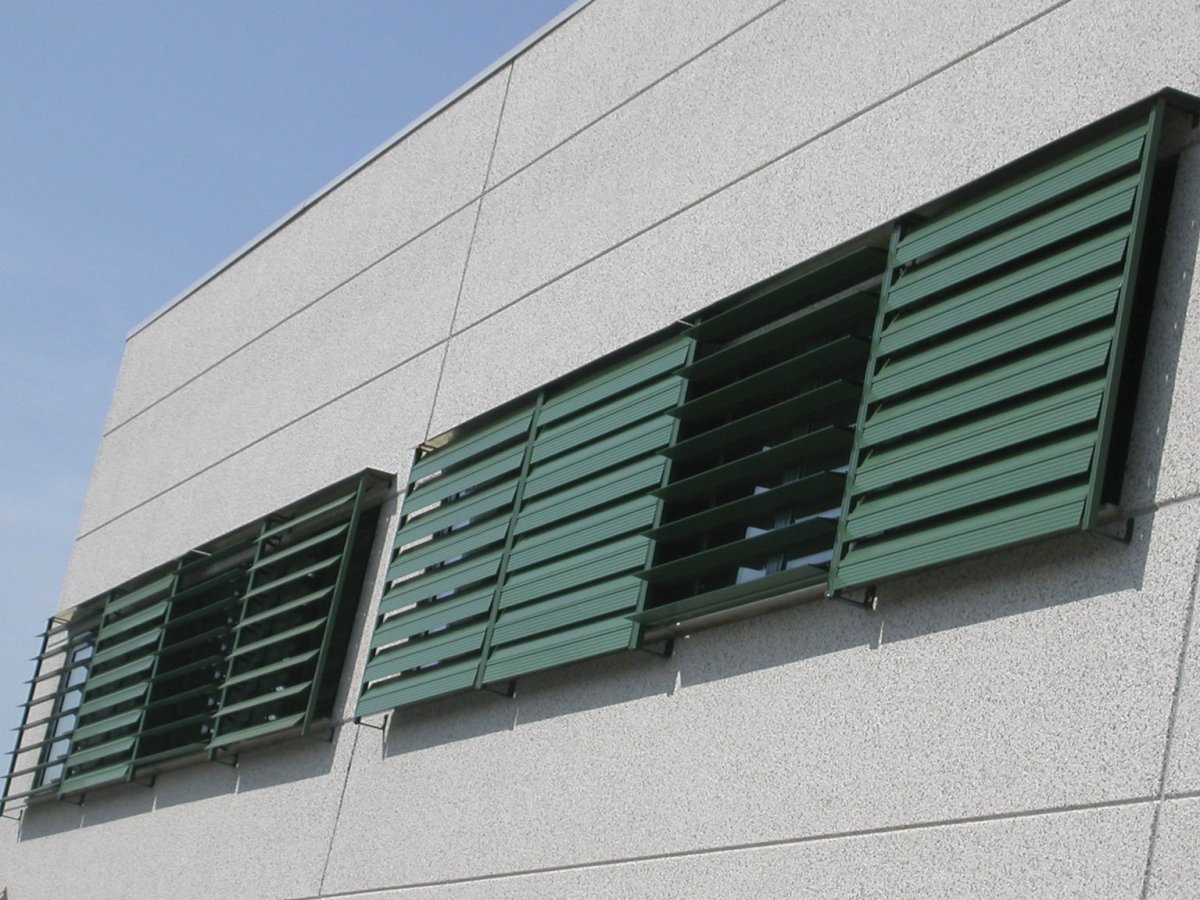 Airo-FZ фасадная ламельная система