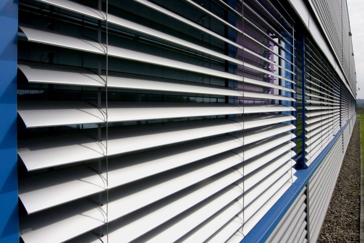 Солнцезащитные ламели Алютех