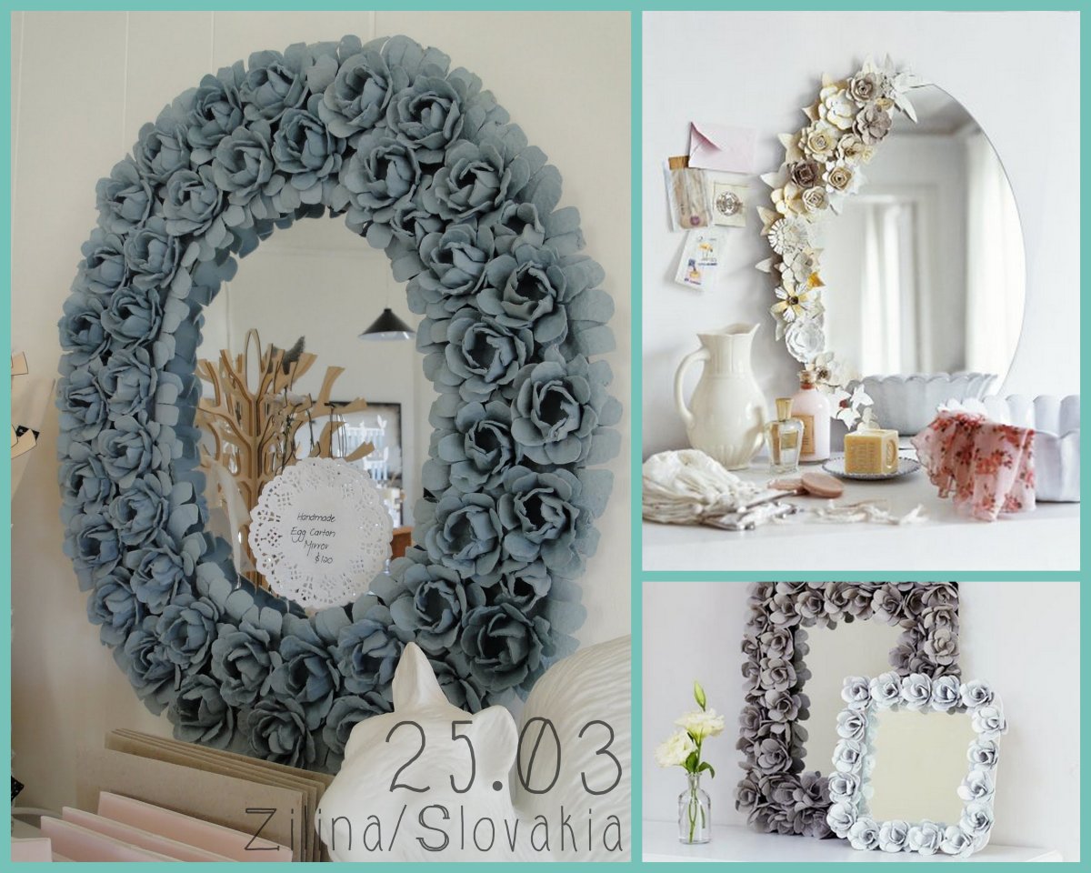 Необычные рамы для зеркал