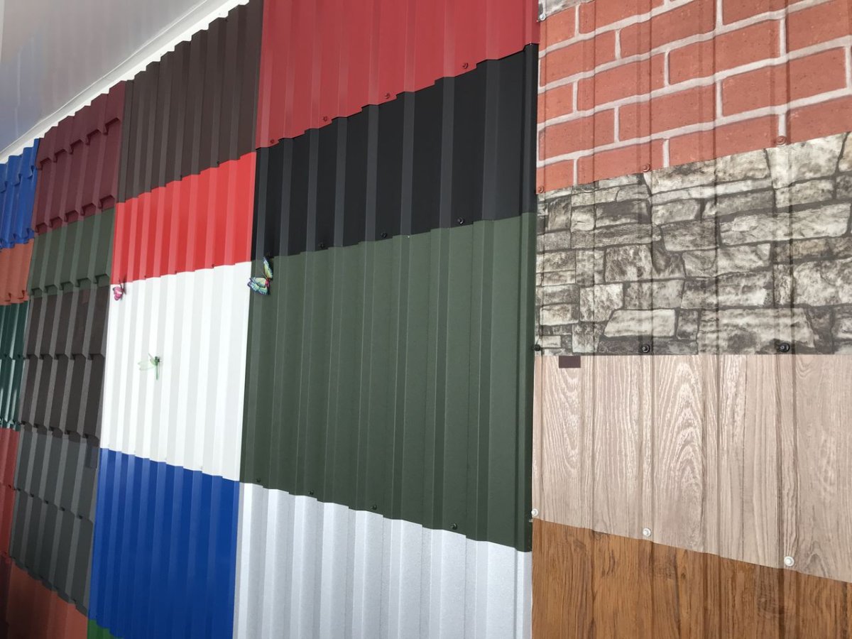 Профнастил для фасада