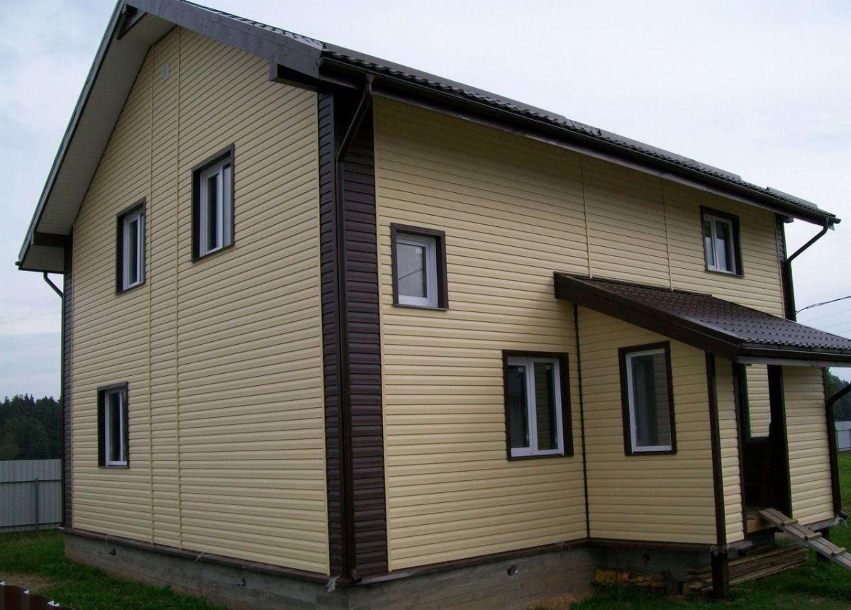 Сайдинг виниловый Корабельная доска RAL 1015