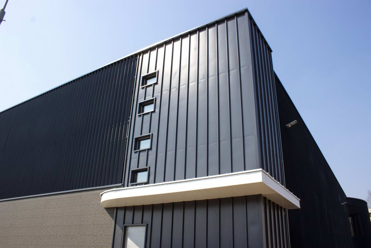 Фасадные ламели вертикальные из фиброцемента