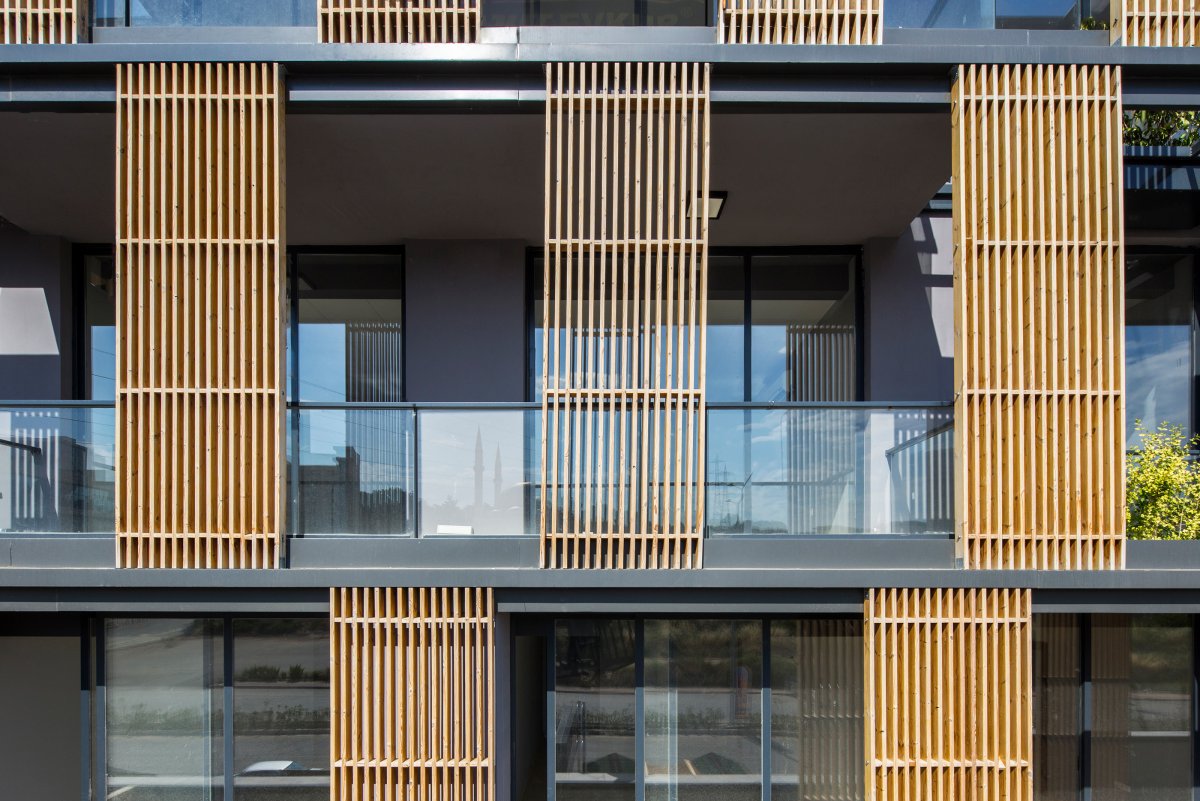 Современные балконы фасад