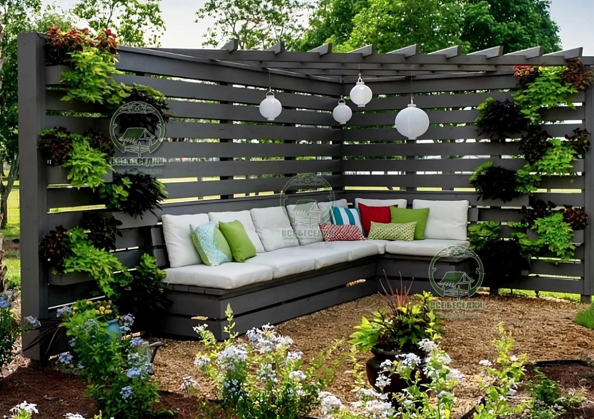 Пергола в ландшафтном дизайне