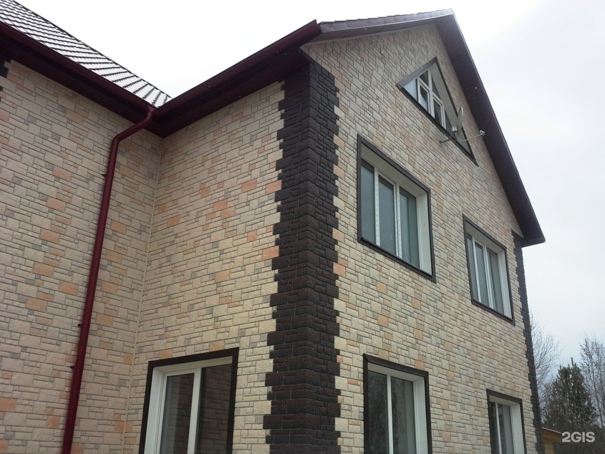 Фасадная панель Docke Burg Земляной