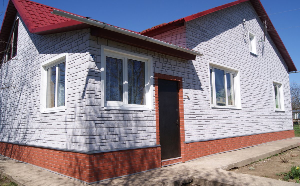 Фасадные панели дёке Burg платиновый