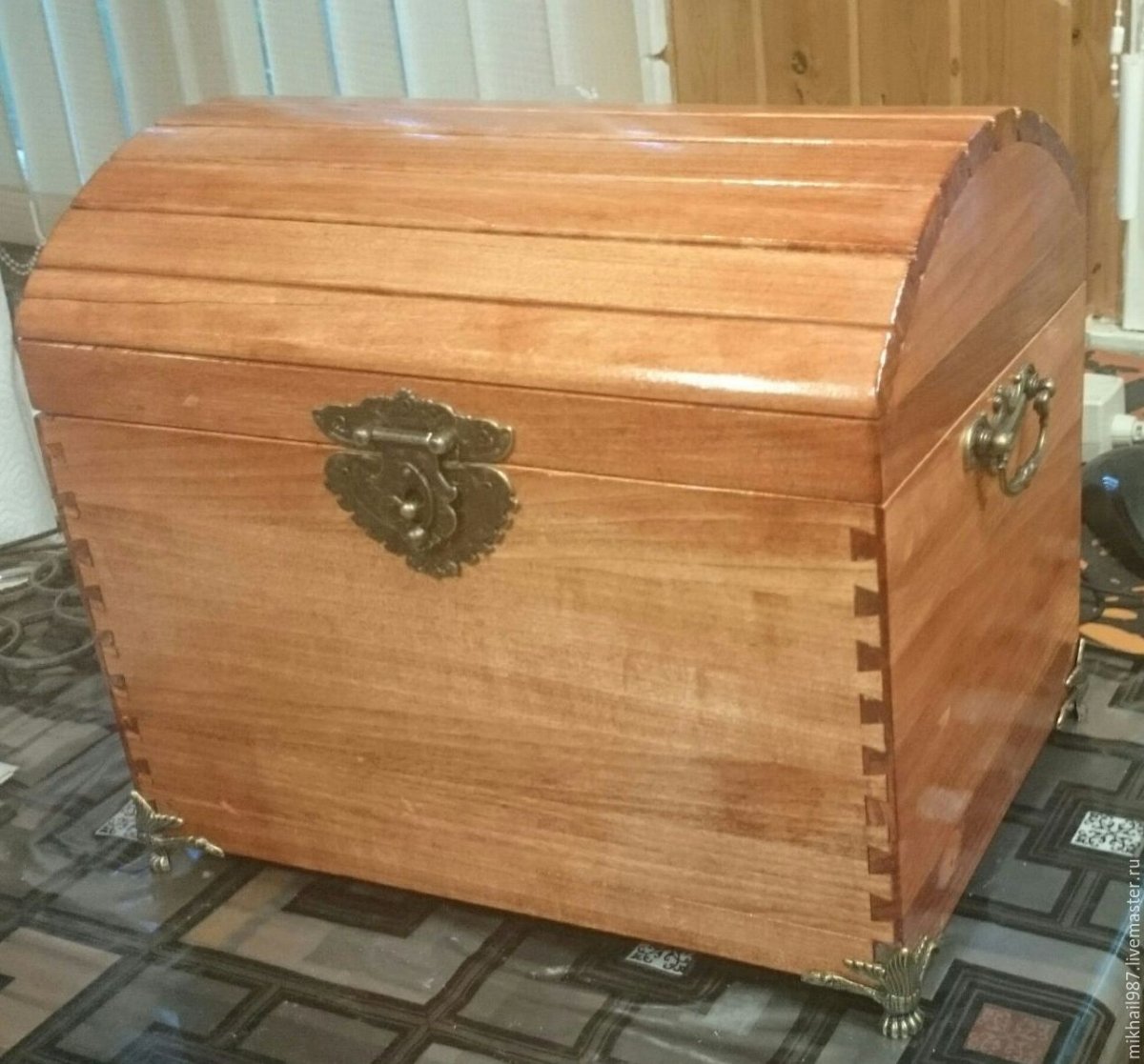 Отделка сундука