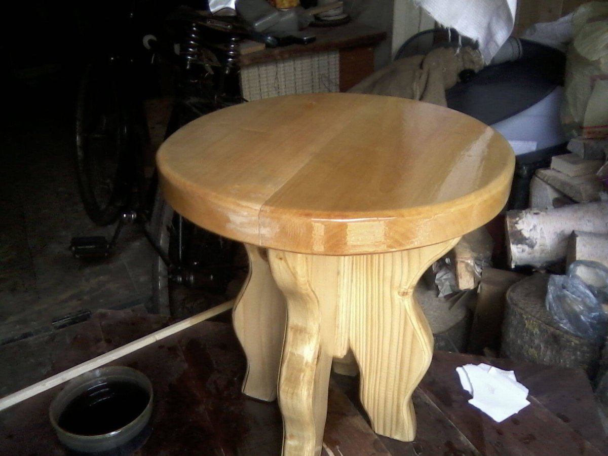 Самодельные табуретки
